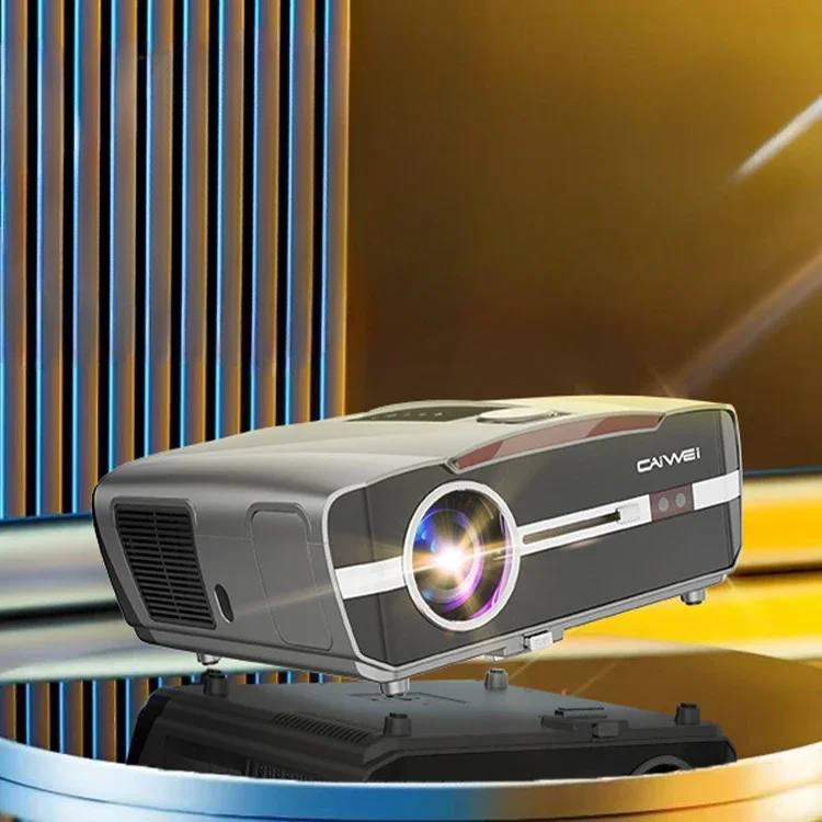 

2024 New Home Projector, 4k HD Home Theater Living Room Directly Into The Bedroom Wall During The Day Super Clear Large Screen