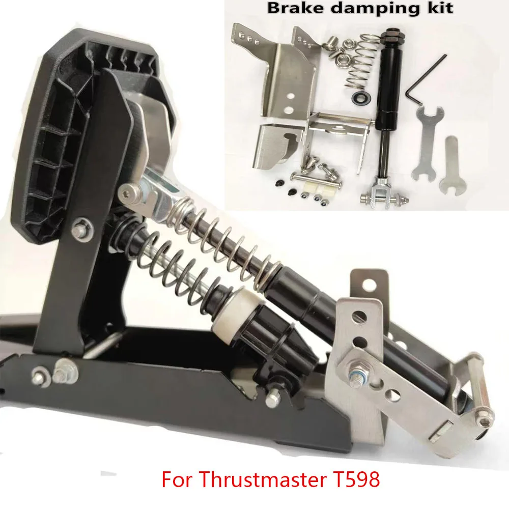 For Thrustmaster T598 Pedal Simracing Pedal Throttle Brake Clutch Hydraulic Damping Modified Upgrade Accessories