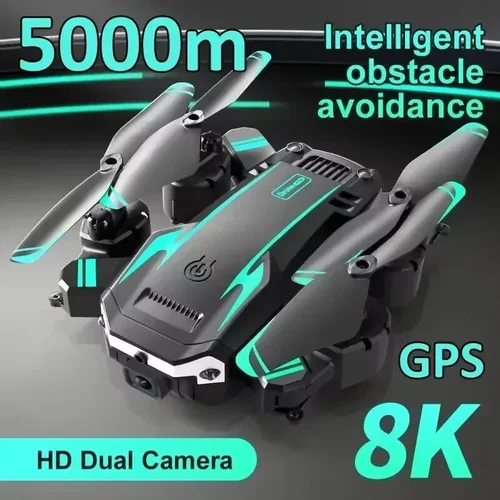 Dron GPS 5G 8K profesional 4K Cámara Dual fotografía aérea evitación de obstáculos UAV Quadcopter helicóptero juguetes regalos