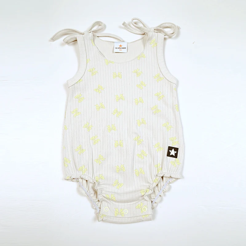 Ribbed Sunshine Set – Baby Romper