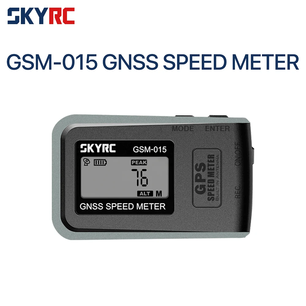 SKYRC GSM-015 GPS GNSS Speed Meter Altimeter for RC Car Plane Quadcopter SK-500024 for RC Racing/Flying Casual Biking Driving