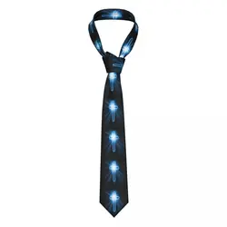 Fashion Christian Religious Jesus Neck Tie Men's Custom Silk Catholic Cross Neckties for Office Gravatas
