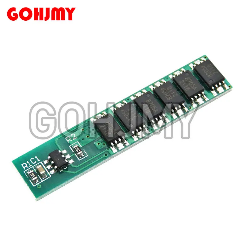 1pcs/lot 1S 7.5A 10A 15A 3.7V Li-ion 3MOS 4MOS 6MOS BMS PCM Battery Protection Board PCM for 18650 Lithium Lion Battery