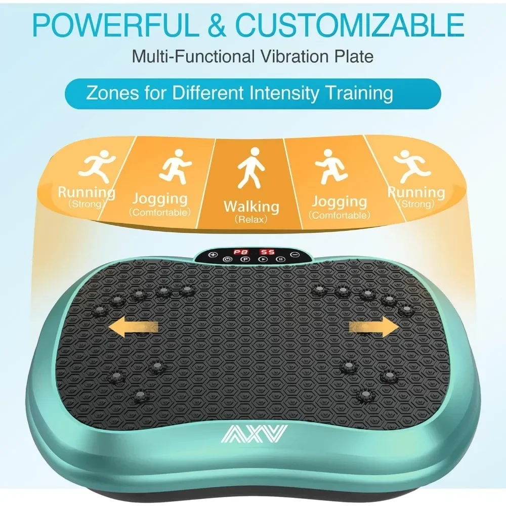 

ad for Exercise Machine Whole Body Workout Portable Mini Vibrate Fitness Platform Lymphatic Drainage Machine