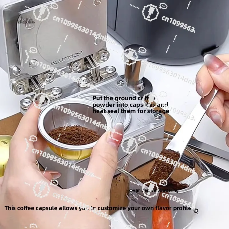 Special Aluminum Foil Heat Sealing Film for Coffee Machine Capsule Case DIY Capsule Sealing Machine Disposable Sealing Film