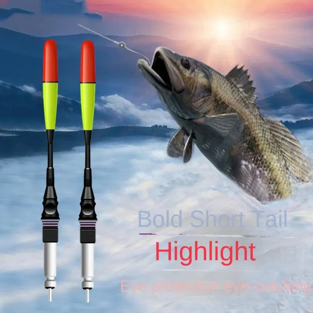 

2pcs Luminous LED Smart Float Ultra Sensitive Super Bright Electronic Float Top Mount Night Fishing Floa Fishing Accessories
