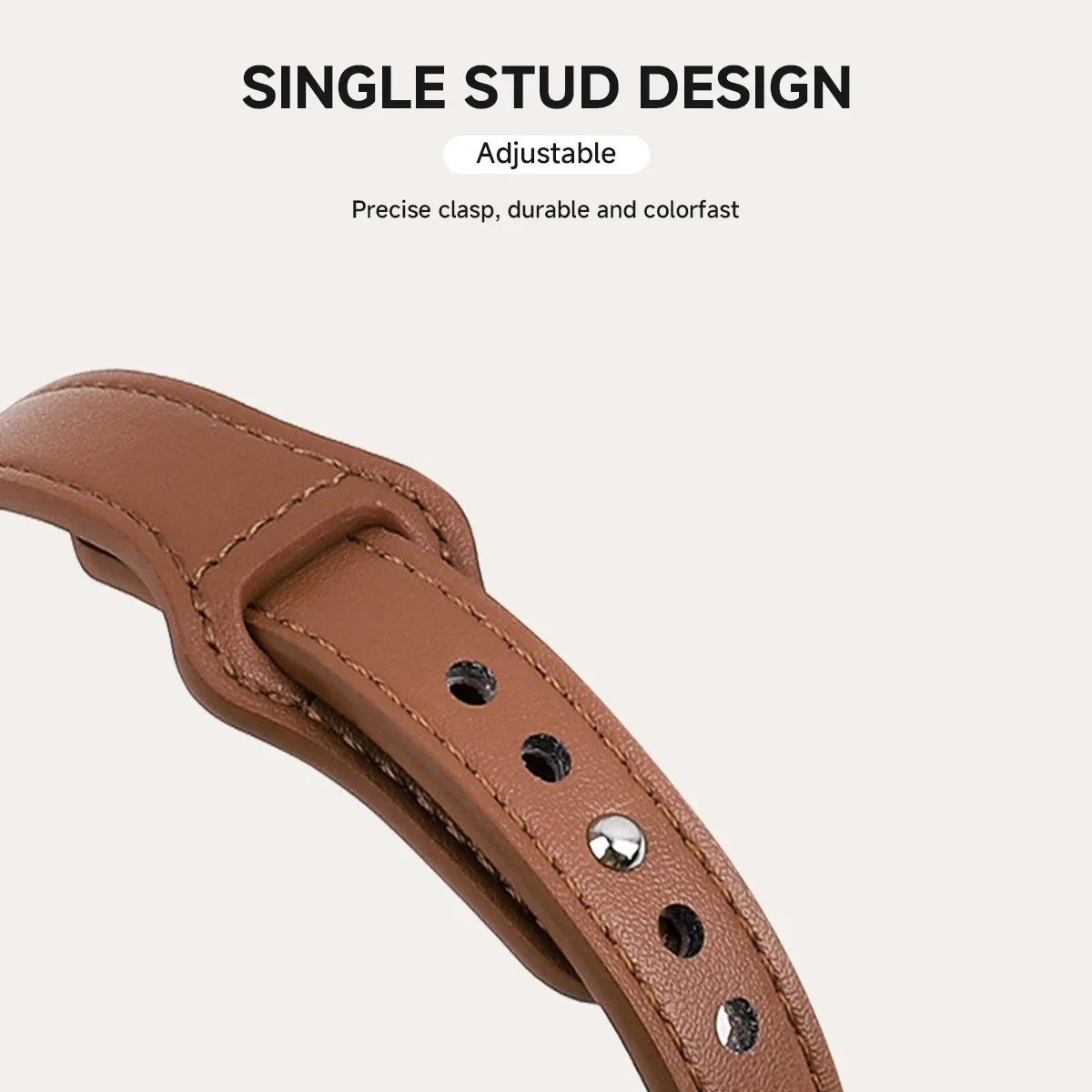 Leather strap for Samsung galaxy watch 8 40 44mm/ 8classic business band galaxy ultra 2025/7 47mm Quick Releas Leather Bracelet