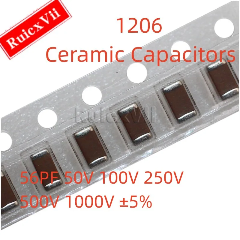 (50Pcs) 1206 56PF 5…