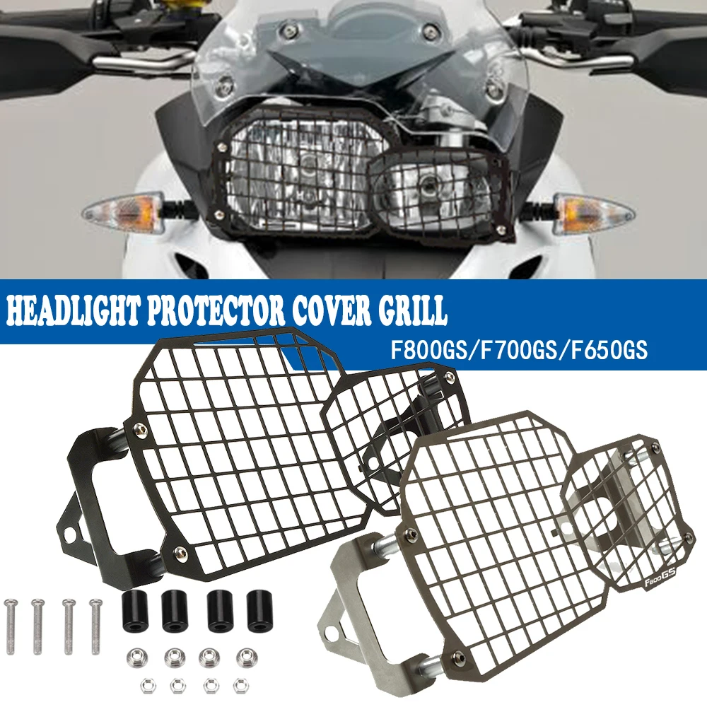 

Motorcycle Headlight Light Grille Guard Cover Protector For BMW F800GS F700GS F650GS 2008-2018 2017 F 800 700 650 GS F800R