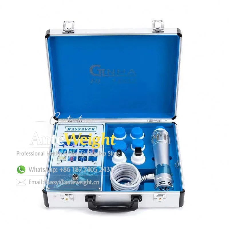 Electromagnetic Shock Wave Machine Body Physical Therapy Pain Relief Device Shock Wave Physiotherapy Massager