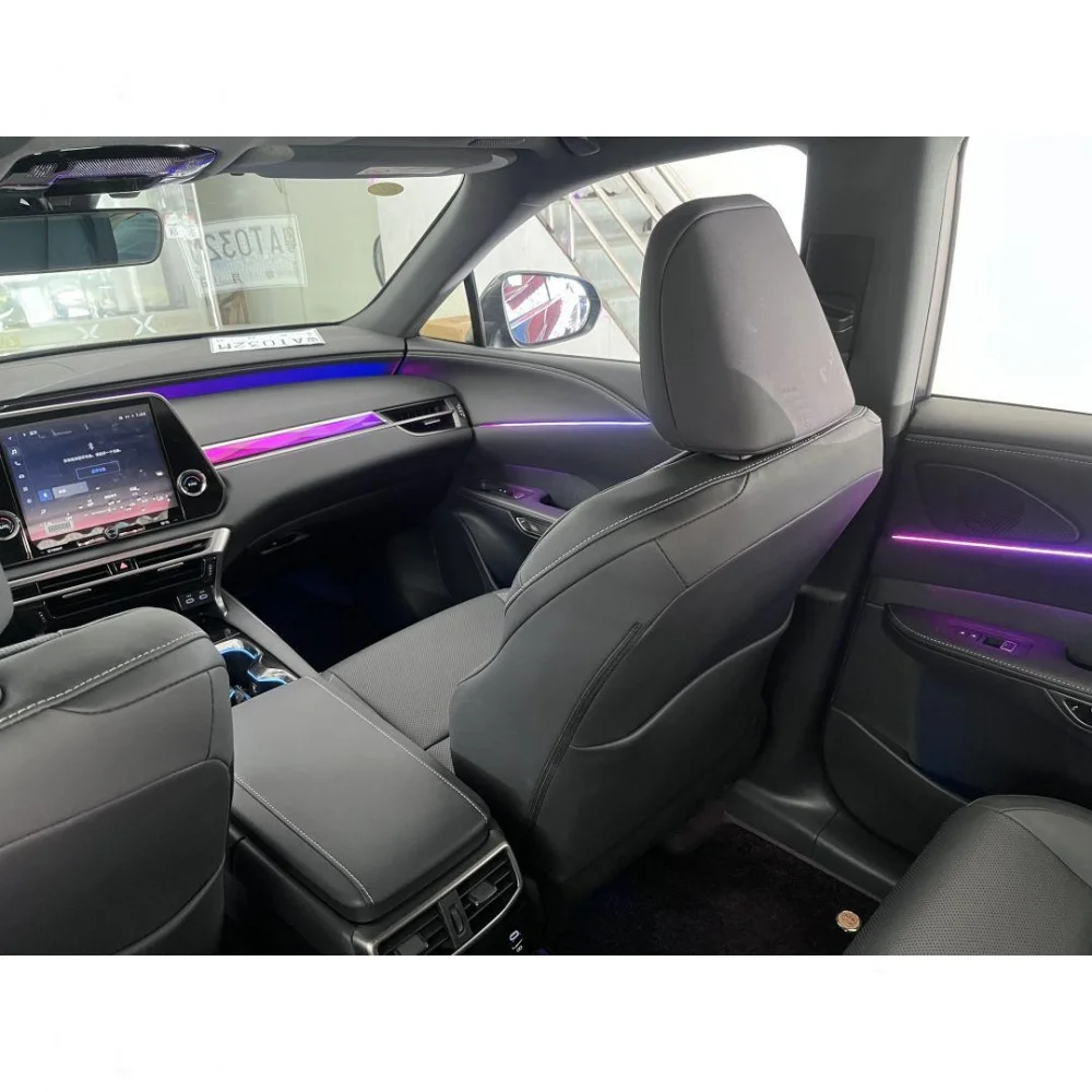 كريستال أجواء ديناميكية ضوء لكزس RX 2023 + الضوء المحيط السيارات الإضاءة الداخلية كوب ماء ضوء مضيئة القرن جديد