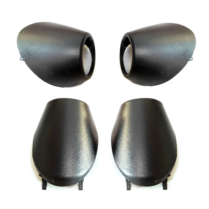 

AASS-51128268367 51128268370 51128268369 4Pcs/Set Rear Parking Sensor Outer Cover Trim Black ABS Fit For BMW X5 E53 2000-2006