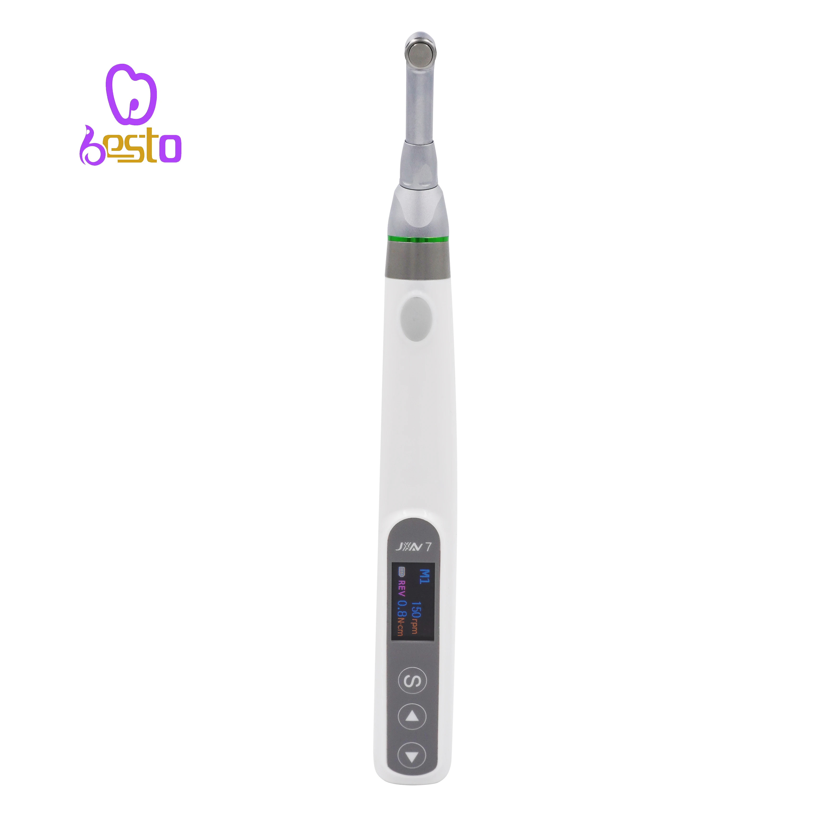 den tal Endo Motor 16:1  Reduction Contra Angle 360 Degree Rotation Endodontic Treatment Root Wireless Canal Therapy Tool