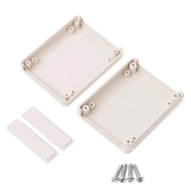 Impermeabile Scatola di Strumento di Custodia In Plastica Grigio Elettronico Progetto FAI DA TE 90x70x28mm Damom