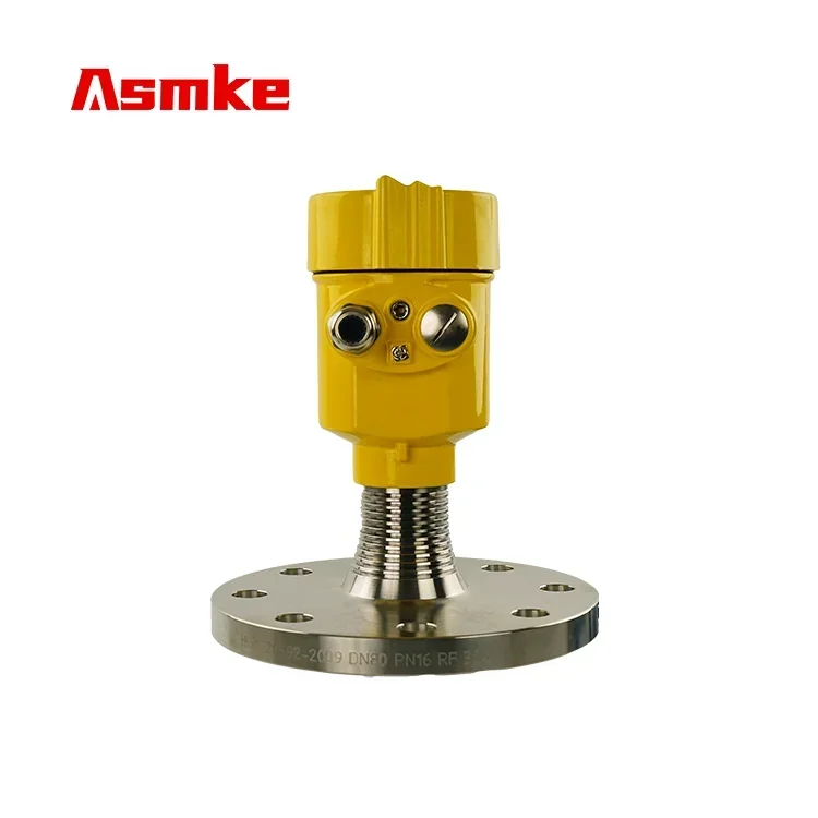 Asmke Wireless Submersible radar Gasline Diesel Fuel Marine Crude Oil Tank Level Transmitter Sensor