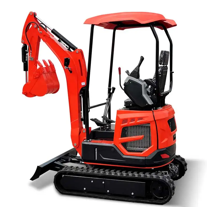 Customized Kubota engine 1800kg small digger EPA/EURO 5 compact mini TZ18 excavators 1.8 ton prices for sale