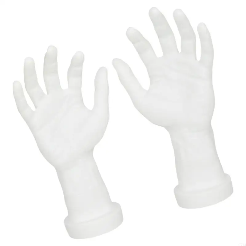 

Набор из 2 стендов с изображением человеческих рук. Искусственные руки для рисования презентаций и витрин. Реалистичный внешний