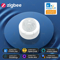 Zigbee PIR Motion Sensor Smart Human Body Movement Infrared Detector Burglar Alarm Sensors Works With EWelink Zigbee Gateway Z2M