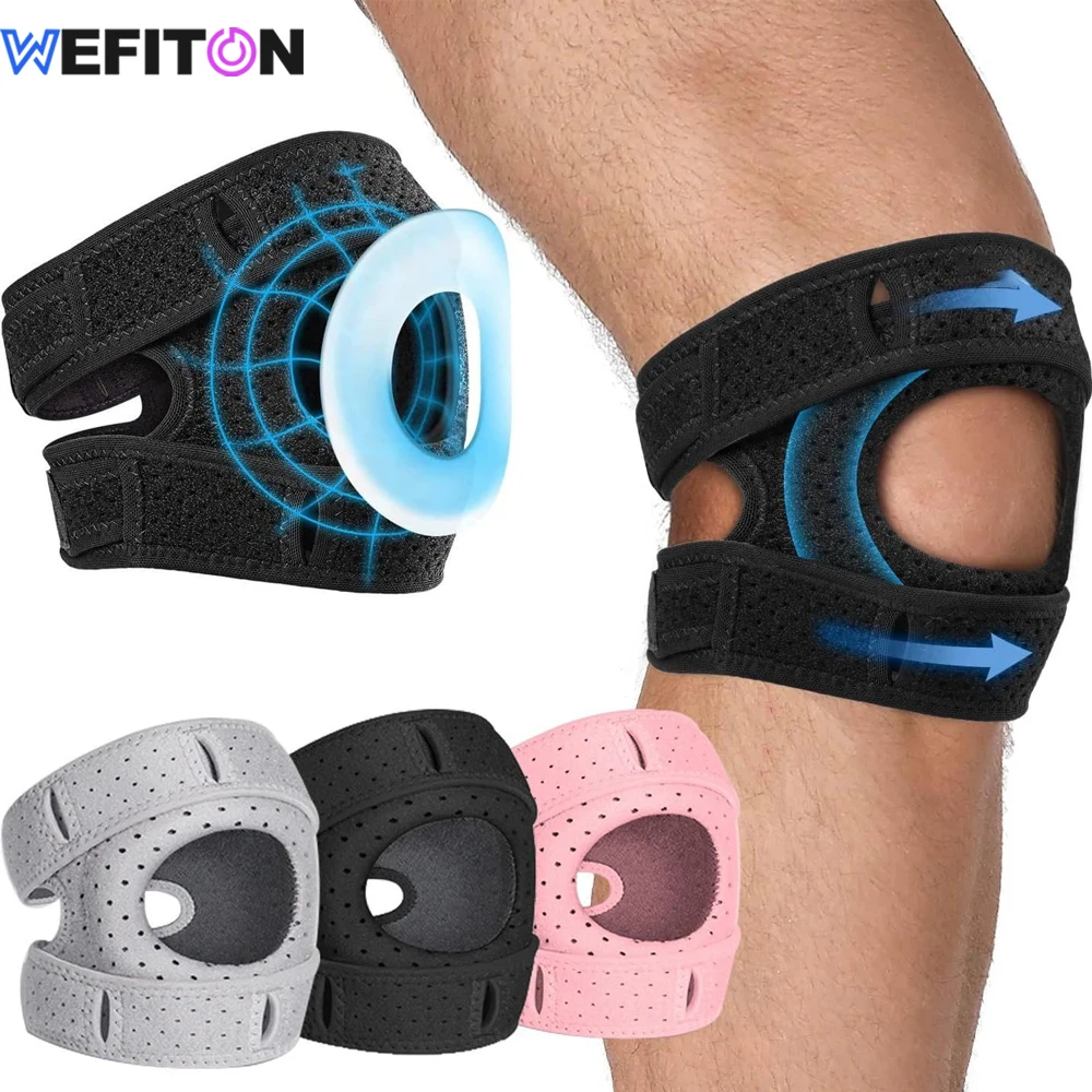 

1PCS Knee Brace for kids, Adjustable Knee Support, Patella Gel Pads Knee Brace for Meniscus Tear, Arthritis, Running, Workout