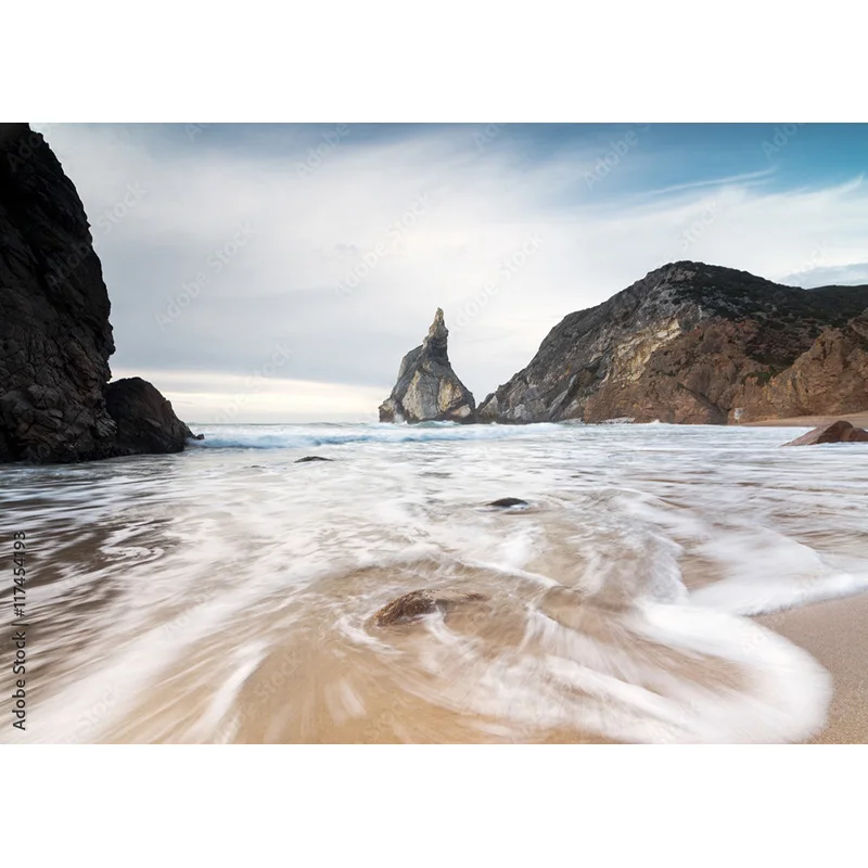 Tropical Sea Beach Palms Tree Photography Background Natural Scenic Photo Backdrops Photocall Photo Studio HHB 08