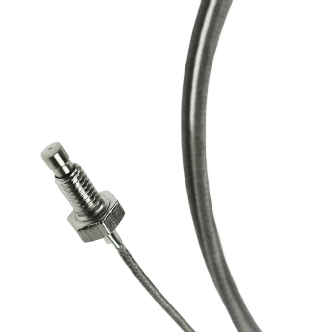 K-type M6 screw thermocouple E-type M8 thermoresistance temperature sensor sensing temperature line control line probe
