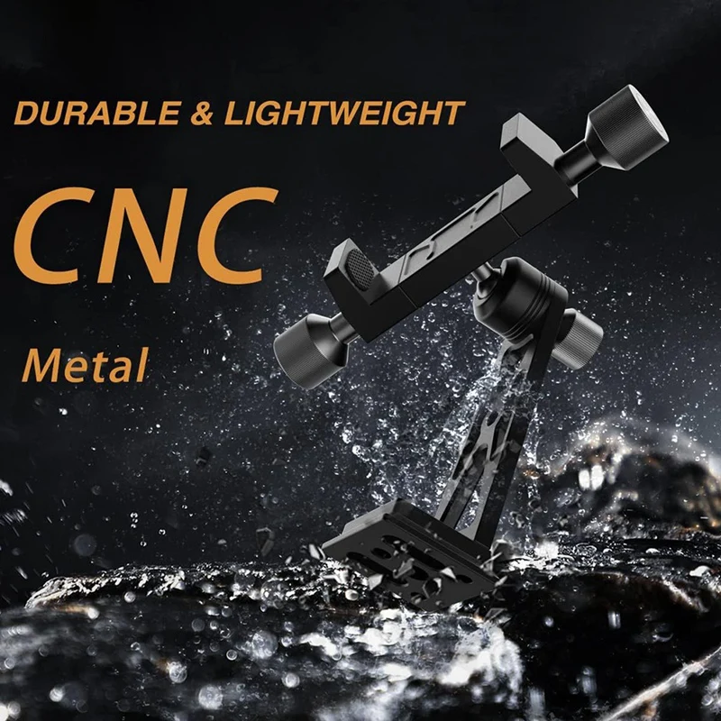 

Кронштейн-держатель для смартфона 360° ° Вращающийся кронштейн для фотосъемки смартфонов, наблюдения за птицами, видеоблогов, зеркальной камеры для селфи-ABLA