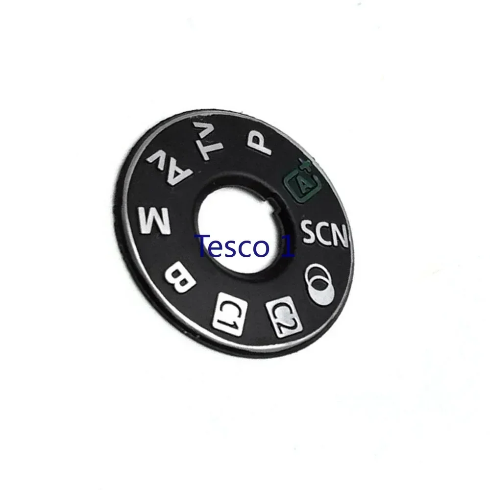New Top Cover Function Dial Mode Plate Interface Cap with adhesive tape Replacement for Canon EOS 90D Digital Camera