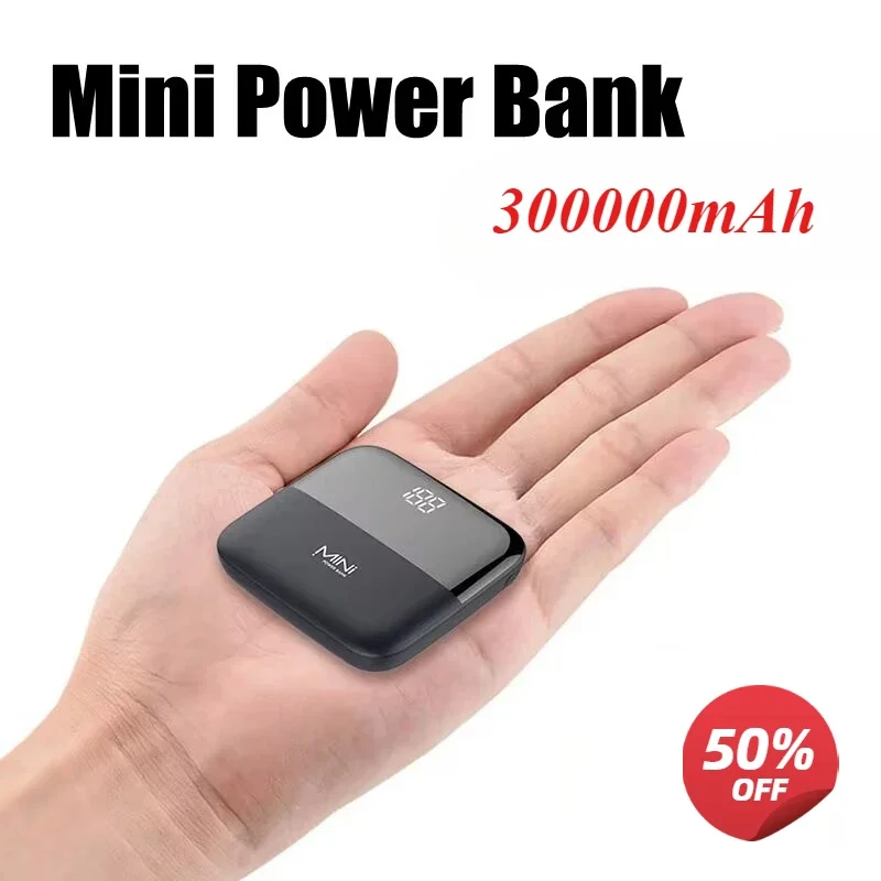 30000mAh Portable Mini Powerbank External Battery Phone Fast Charger Replacement Battery for Apple Samsung Xiaomi