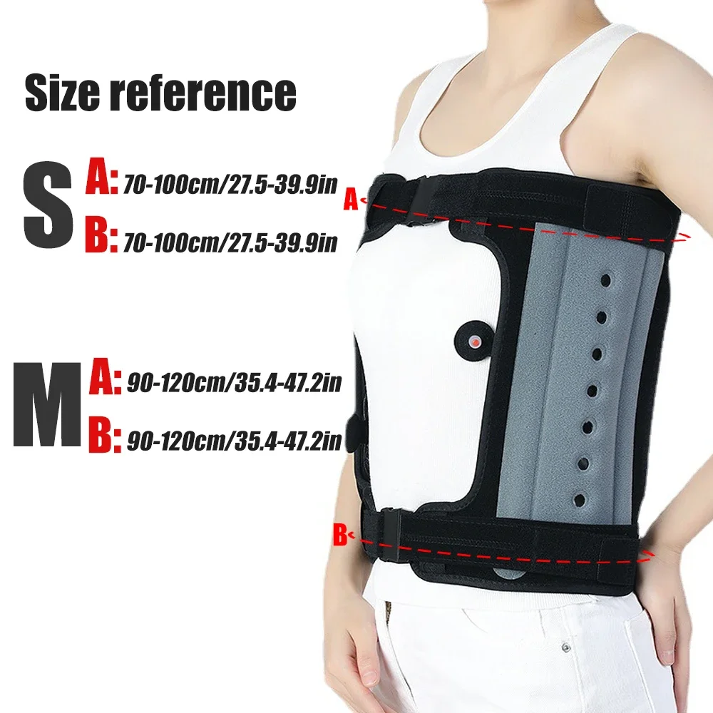 1PCS TLSO Fixed Spinal Brace,Lightweight & Adjustable Back Brace for Adult,Post Surgery Support,Hunchback with Inflatable Airbag