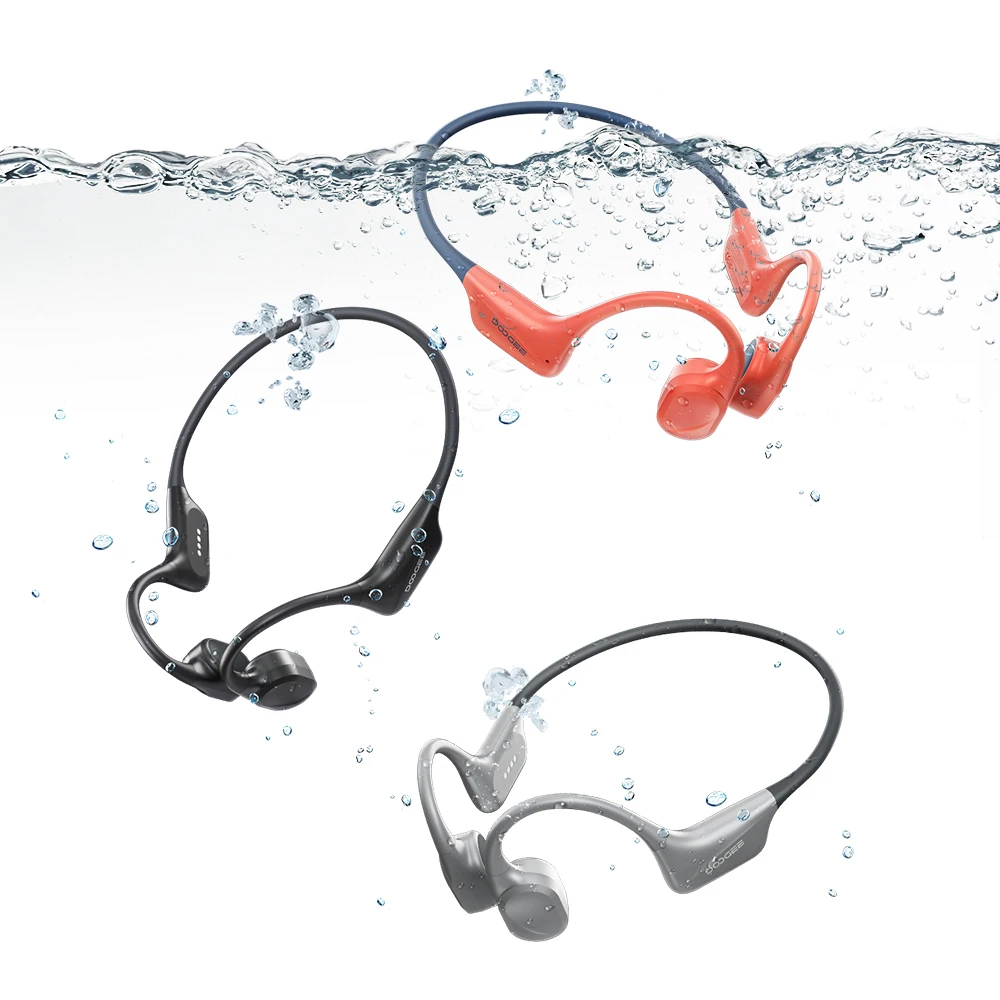 AliExpress DOOGEE BoneBeat Swim Bone Conduction Headphones Bluetooth 5.4 IP68 Waterproof Wireless Sport Headset for Running, Cycling