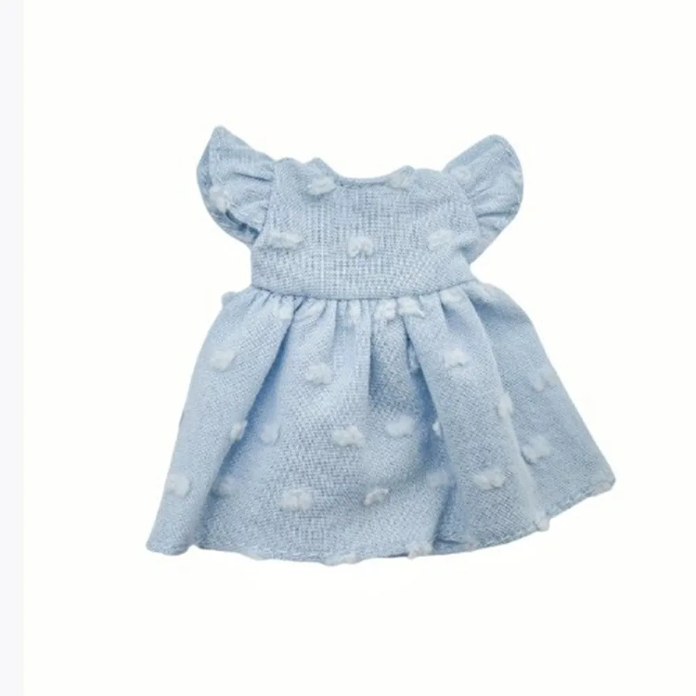 

Handmade Doll Dot Dresses Fashion Multi-styles Dolls Sleeveless Outfits Dresses Accessories DIY Doll Clothes Accessories