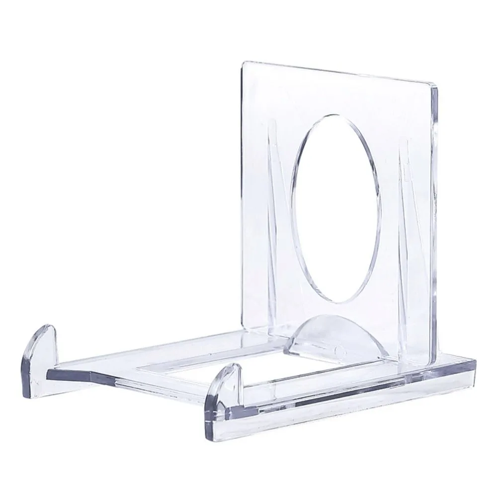 Shelf Clear Display Stand Adjustable Multipurpose Picture Frames Rack Transparent Mini Display Easels