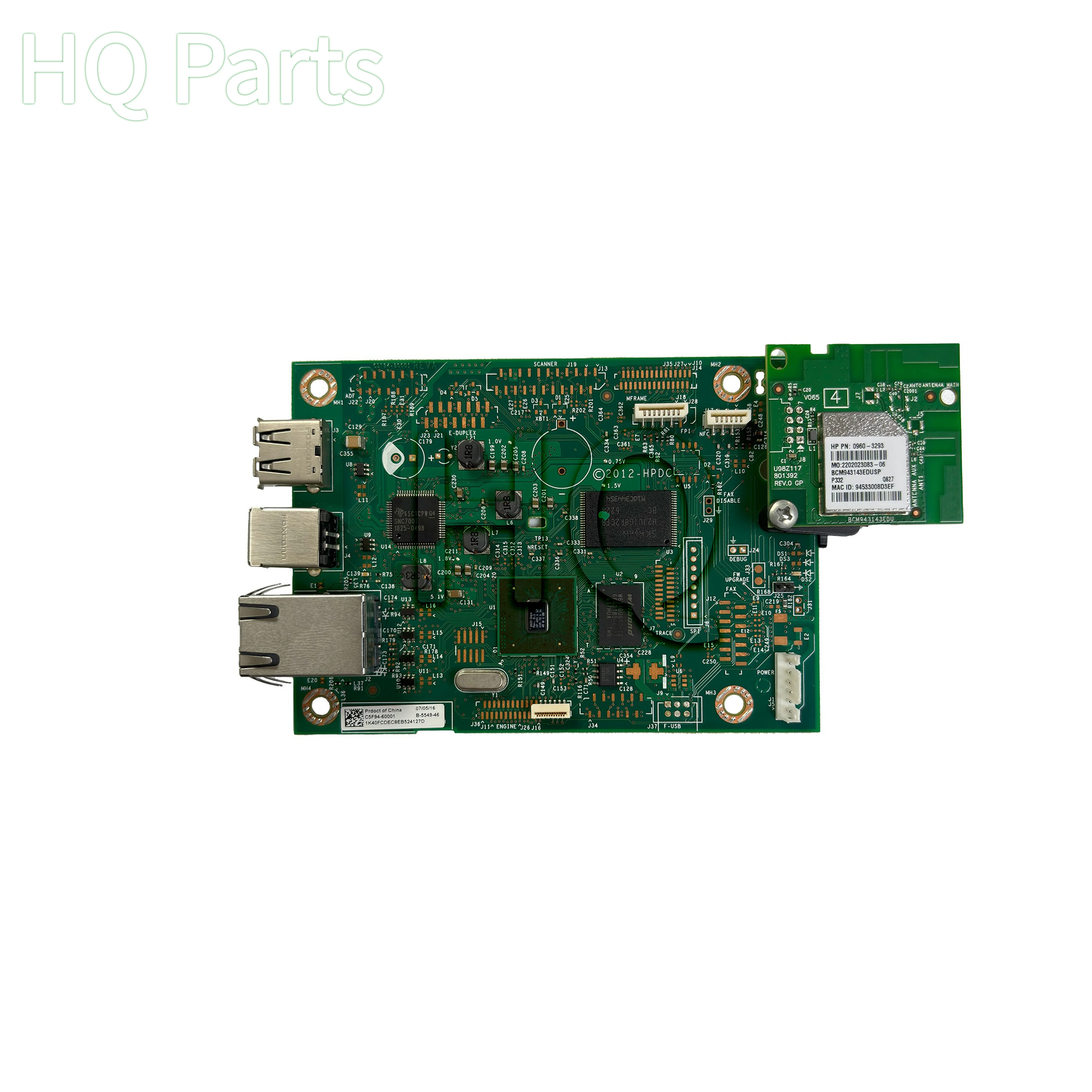 Main Board For LaserJet Pro M402dw Motherboard C5F94-60001 Formatter Board 100% Tested Logic Card Printer Parts