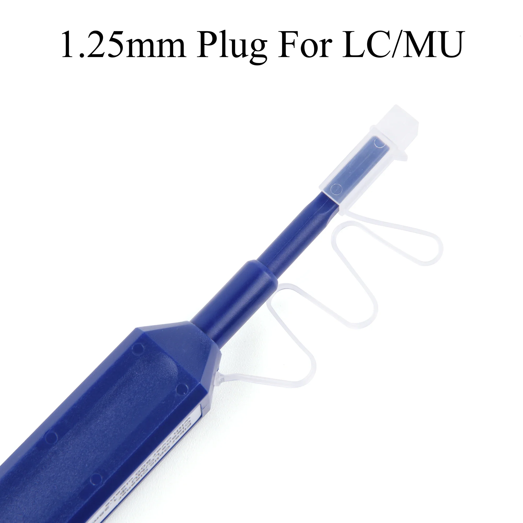 1 Uds SC/FC/ST LC/MU herramienta de limpieza de fibra óptica de un solo toque 1,25mm y 2,5mm pluma de limpieza 800 limpiador de fibra óptica