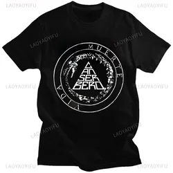 Klasyczna modna Casual Canserbero t-shirt z krótkim rękawem Unisex męska odzież uliczna letnia topy z okrągłym dekoltem