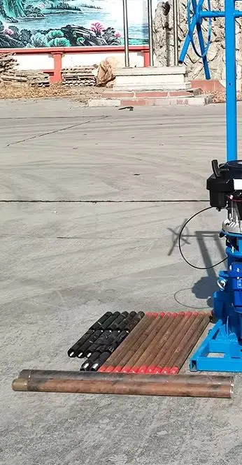 Customized Lightweight Backpack Drill Rig Petrol Diesel 15m Depth Soil Rock Concrete Sampling Complete Core Extraction