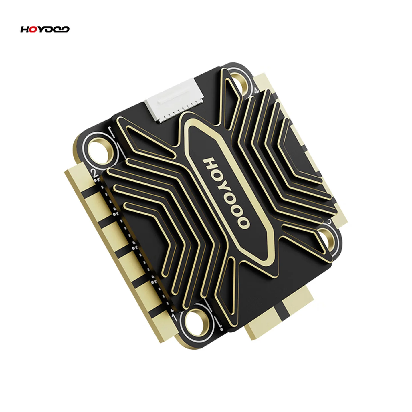 HOYOOO FPV 80A 3–8S 4-in-1 ESC 32-bit High-Performance Electronic Speed Controller (30.5×30.5mm Mounting)BLHeli32 For FPV Drone