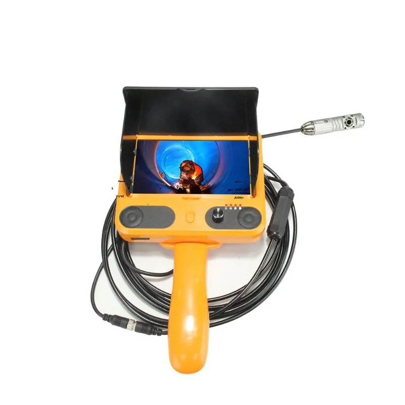 

[2026]360 Viewing Angle Industrial Borescope Oil Pipe Inspection Car Repair Waterproof Video Borescope