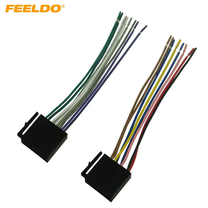 

Жгут проводов автомобильной аудиосистемы для Volkswagen/Audi/Mercedes, подключи к заводским радио CD OEM (тип 2)