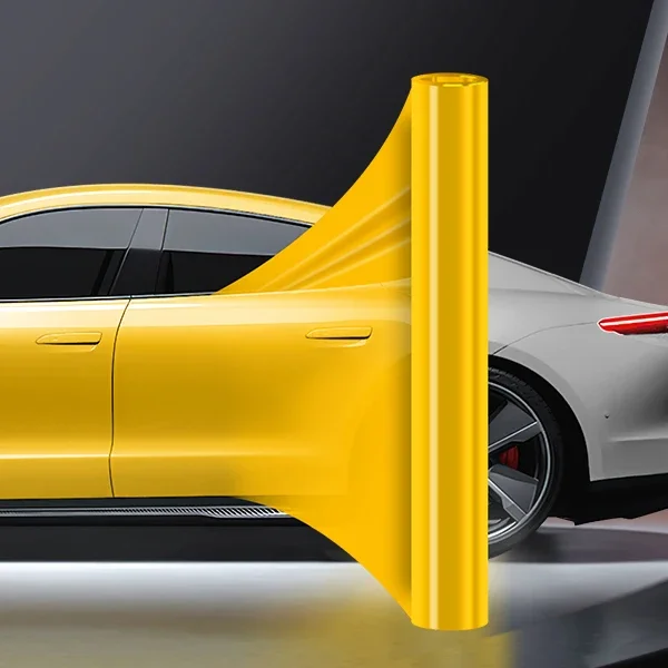 Signal Yellow factory ship within 7 days overseas ppf paint protection film color gloss clear transparent