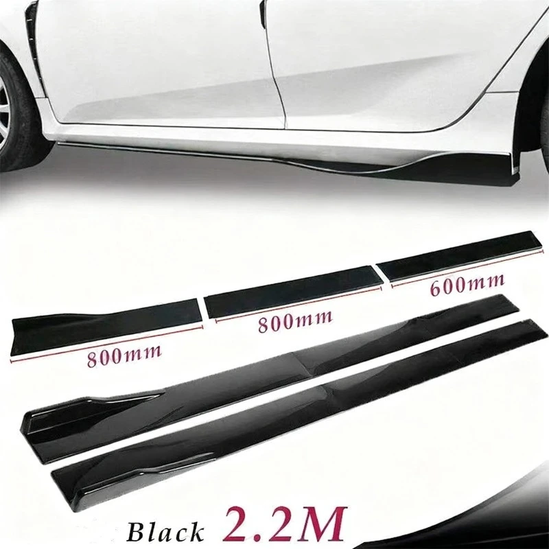 

Universal side skirts for sedans:anti-collision strips,side skirts,protective strips,side shovels,and anti-collision decorations