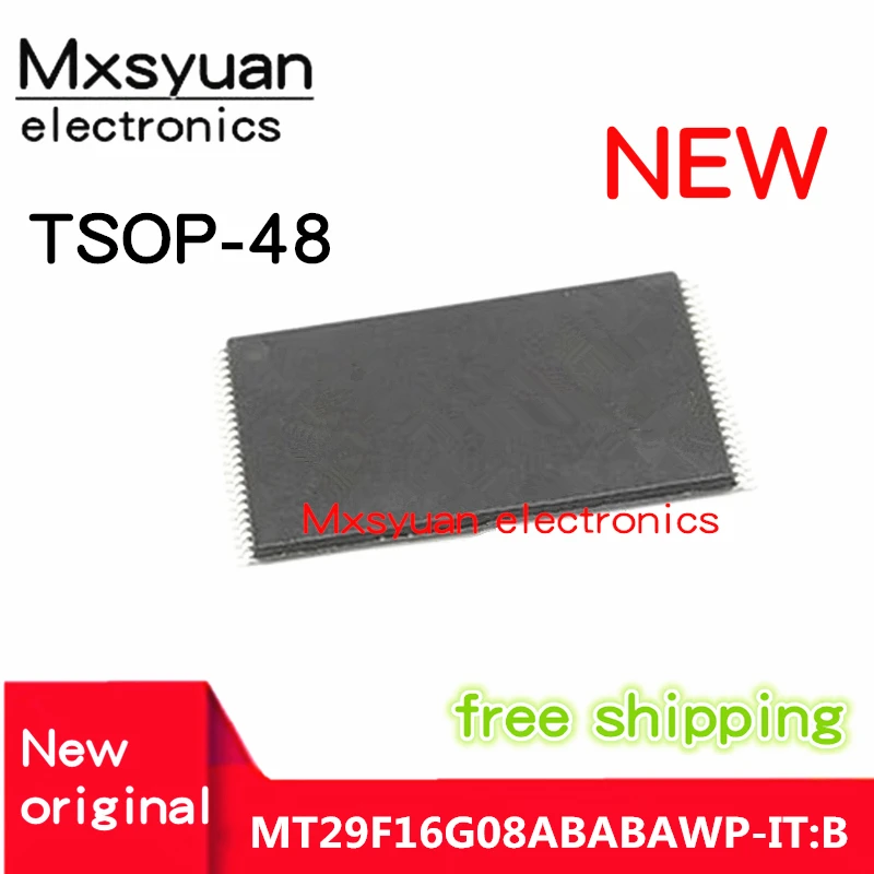 5PCS~20PCS/LOT 29F16G08ABABA MT29F16G08ABABAWP-IT:B TSOP48 New original