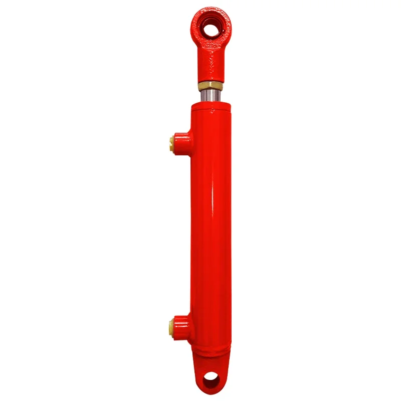 40 two-way hydraulic cylinder Daquan 1 ton 2 ton oil top double earrings custom-made processing small agricultural machinery