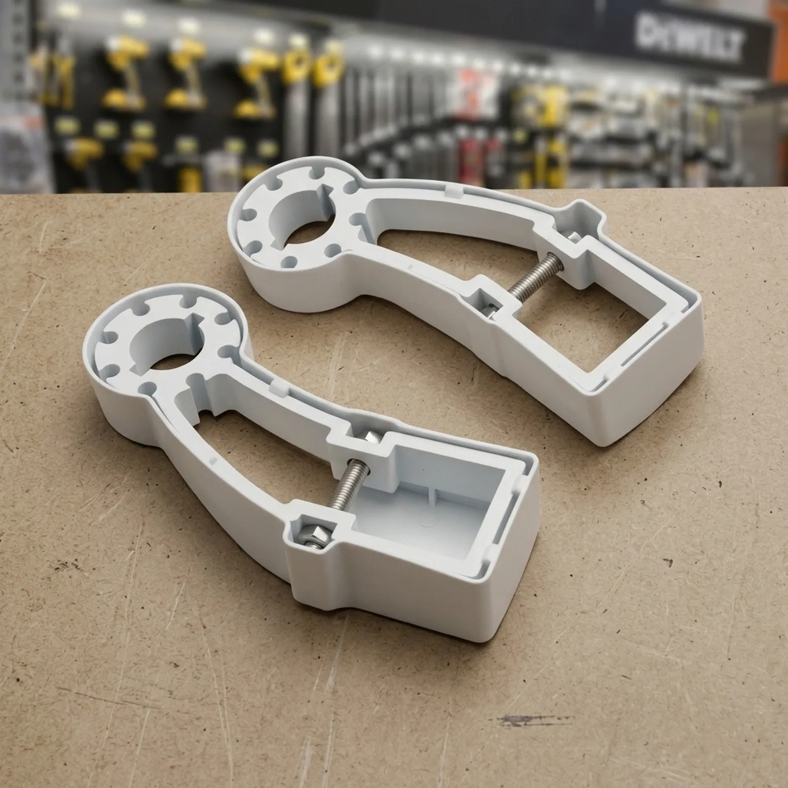 Aluminum Alloy Side Brackets and Lids Set of 2 for 40mm Square Tube Retractable Awning Gearbox Support Providing Stability
