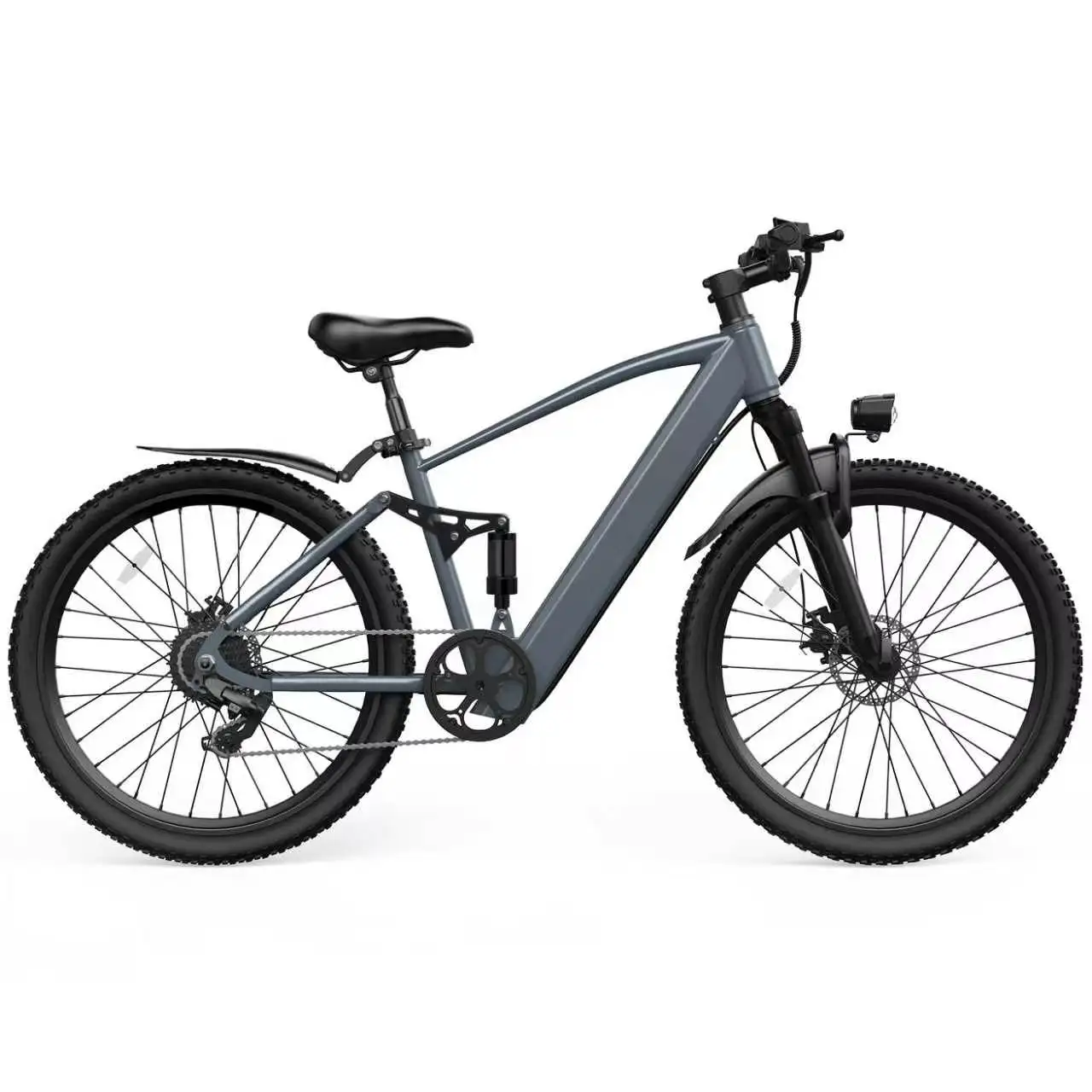 Rough Terrain E-Bike, Hunting Electric Bike. 500W E-Bike with Pedal Assist and Removable Battery Offering Long Range for Extended Wild Outdoor Hunting Trips.