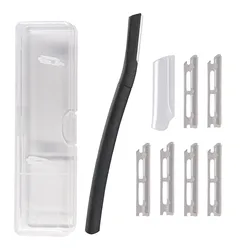 Eyebrow Razor Kit Beard Trimmer Dermaplaning Tool Shaper Facial Razor for Beard Moustache Razor With 6 Blade Sets
