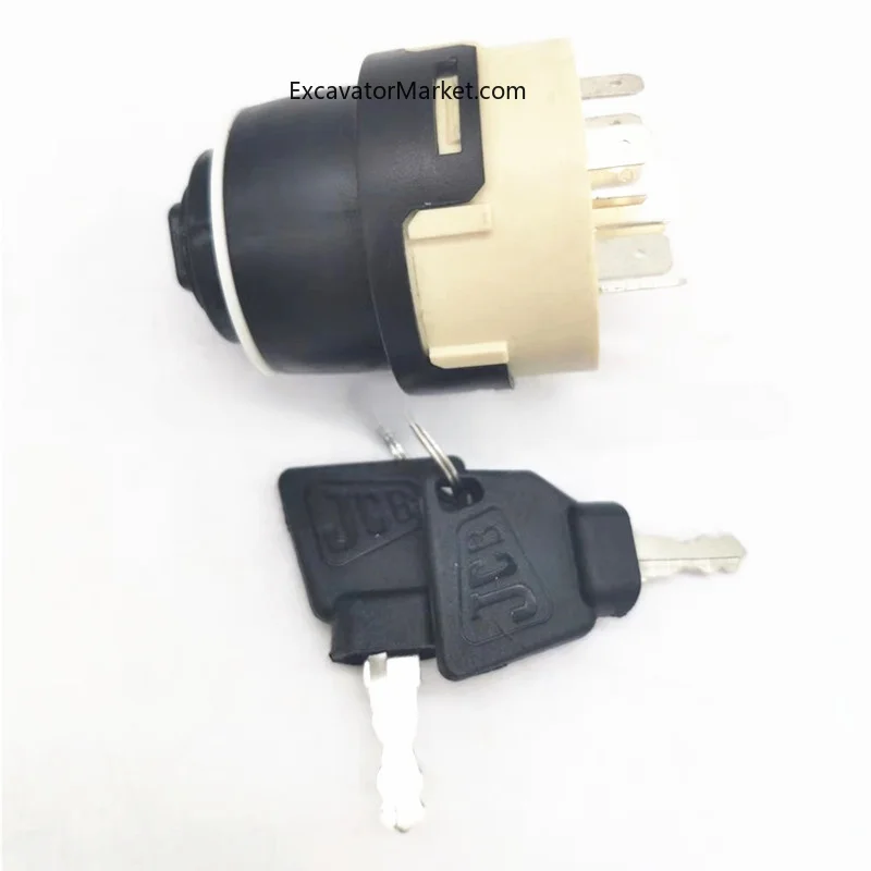 Elt20-0039 701/8084 Jcb 210 240 230 370 new 701/80884 85804674 50988 ignition switch W 2 keys, suitable for new Dutch forklifts