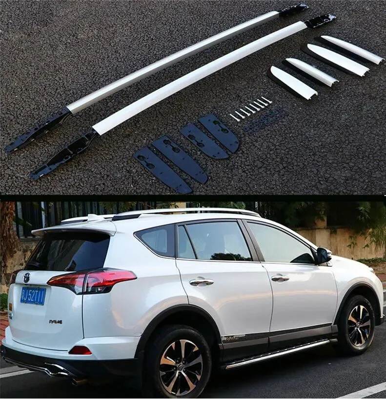 

Roof Racks Fit For TOYOTA RAV4 RAV 4 2013 2014 2015 2016 2017 2018 Top Roof Rack Rail Luggage Aluminum Alloy