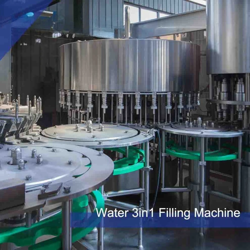 Rcgf Series Juice / Tea Hot Filling Machine [ Washing Filling Capping 3 in 1 ]