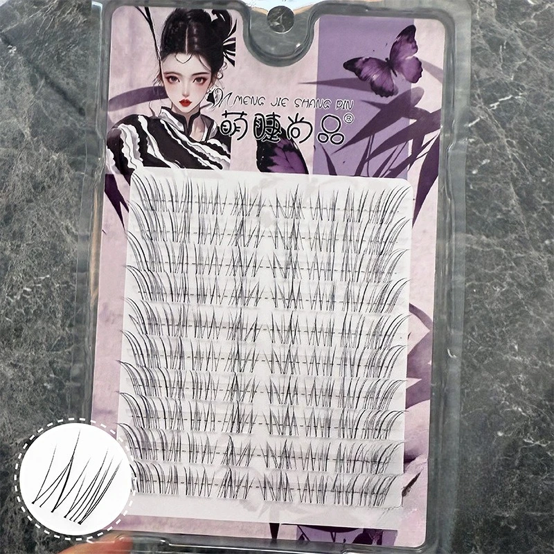 

Cool Broken Feeling False Eyelashes Flurry Natural Manga Fox Fake Eyelash Single Cluster Lashes Extension Eye Makeup
